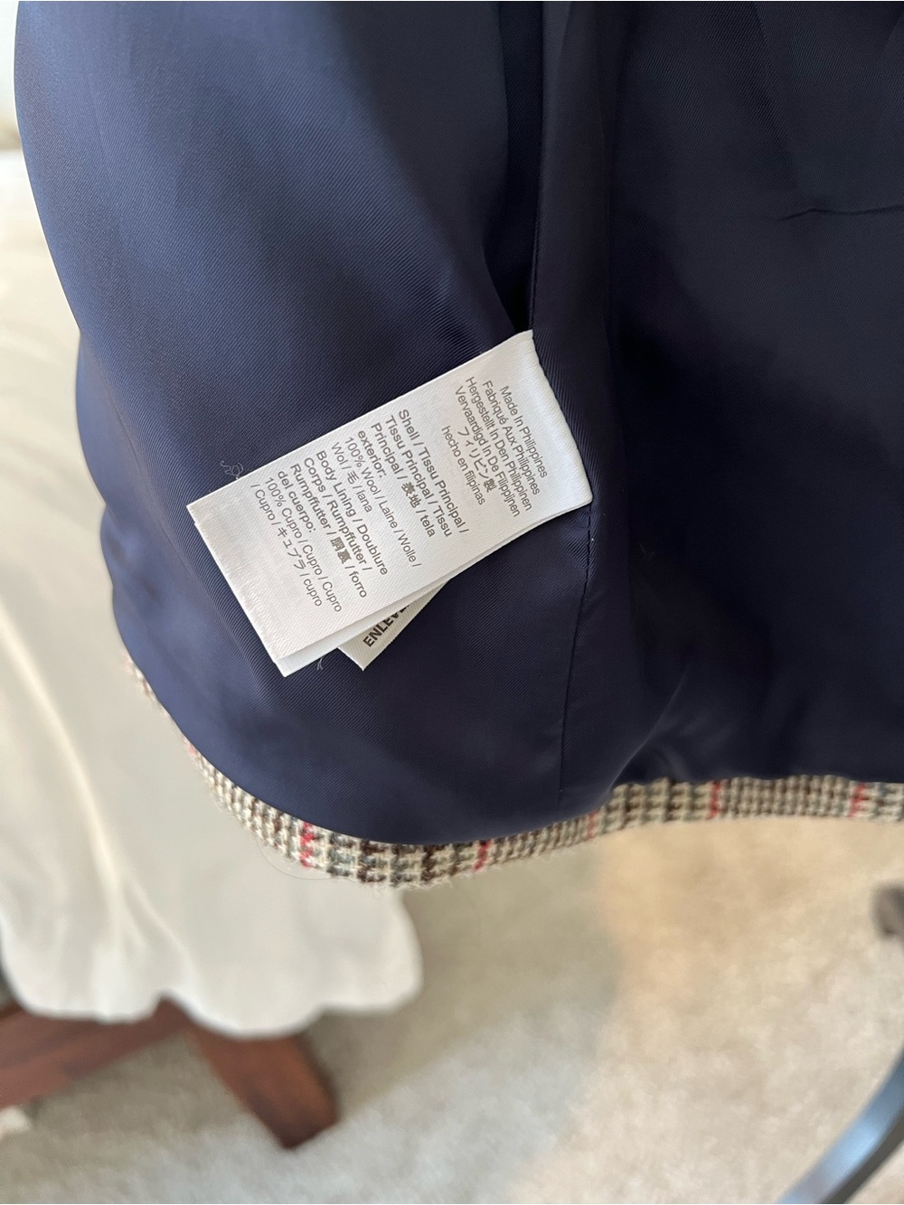 J.Crew Sommerset blazer in glen plaid English wool - Picture 7 of 7